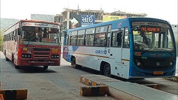 GSRTC Gurjar Nagri Bus Departure At Ranip Bus Port