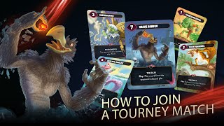 How to join a match in a Mindbug Online Tournament