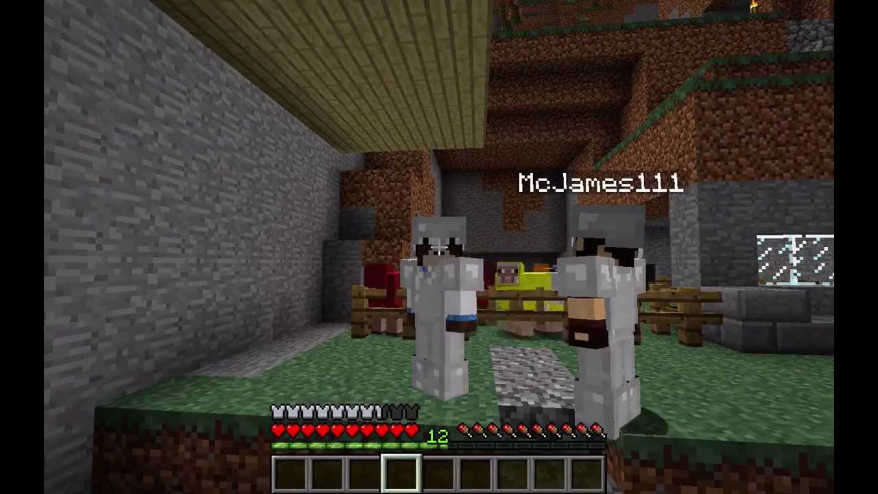 Retro Minecraft - MTV Cribs - (Server Tour)