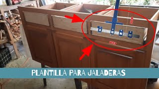 PLANTILLA Multifunción Para Muebles De Carpintería, Localizador Ajustable.