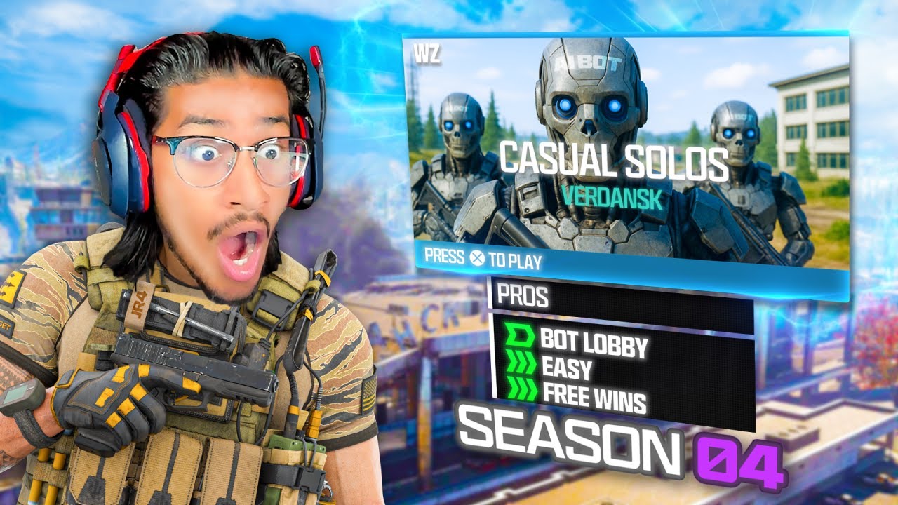 First Look at Warzone’s NEW CASUAL SOLOS Mode!!