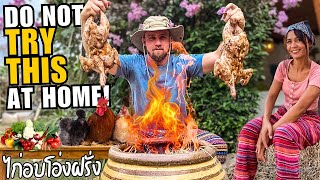 Absolute Disaster.. First Time Cooking whole Chickens By Thailand’s Worst Chefs 🇹🇭 [ซับไทย]