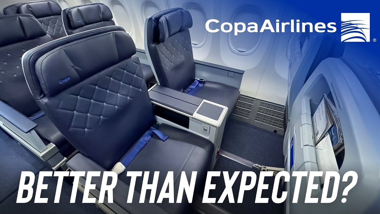 What's Copa Airlines 737 MAX 8 Business Class like? Panama City to Washington DC