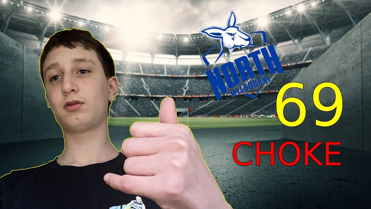 ARE THESE THE BIGGEST CHOKES IN AFL HISTORY YouTube