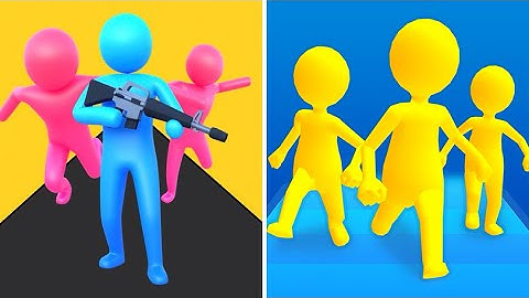 Crowd Evolution Vs Join Clash 3d 🧿💥🧿All Big Levels Gameplay DRT5KK