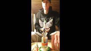 Dabbin off quartz banger & ti nail!!!!
