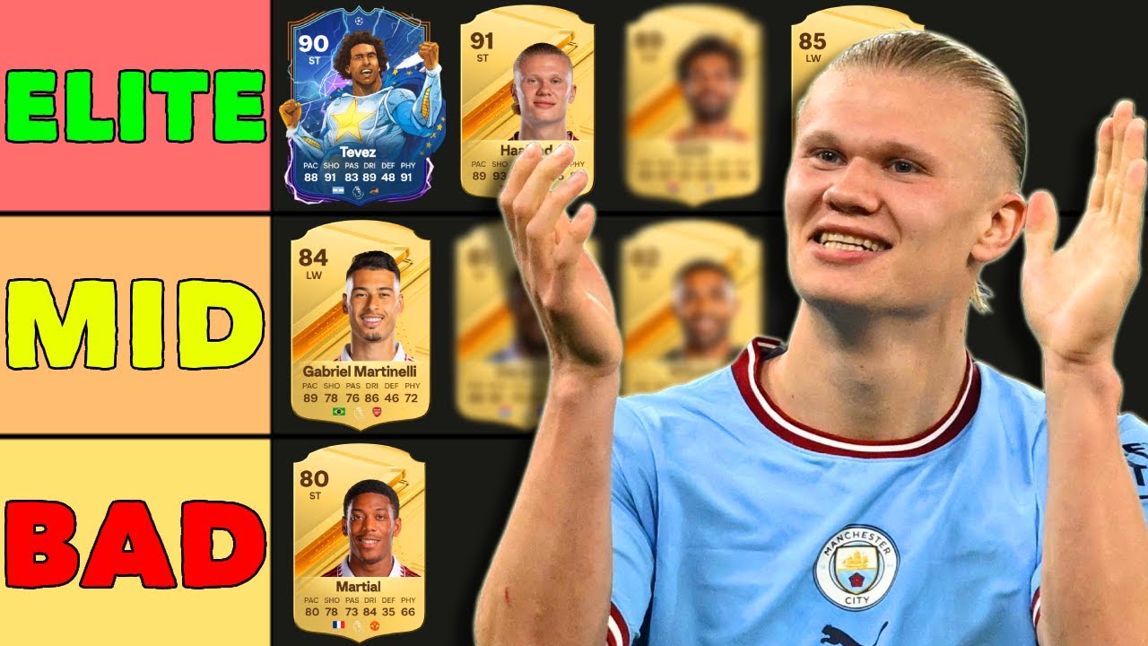 RANKING THE BEST PREMIER LEAGUE ATTACKERS IN EAFC 24! 🔥 EAFC Ultimate