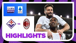 Fiorentina 1-2 AC Milan | Serie A 23/24 Match Highlights