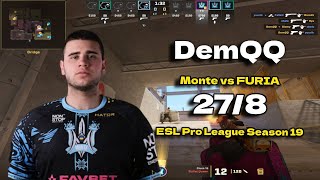 CS2 POV Monte DemQQ (27/8) vs FURIA (Vertigo) @ ESL Pro League Season 19