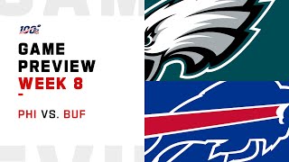 Philadelphia Eagles vs Buffalo Bills Week 8 NFL Game Preview