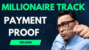 Millionaire Track Payment Proof || 100% working website for earning money || Telugu