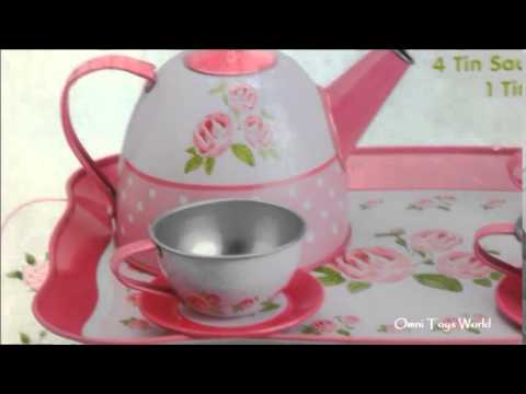 Kitchen Toys Alex Rose Garden Tea Party 15 Piece Dishes Sets Kitchen Toys Alex Rose Garden Tea Party