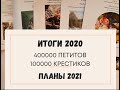 ИТОГИ 2020 | 400000 петитов + 100000 крестиков | ПЛАНЫ 2021