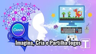 Criar animações e jogos no Canva: fácil e natural, com ✨ Inteligência Artificial