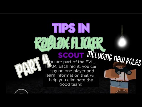 Tips And Tricks In Roblox Flicker Including New Roles And Update - roblox flicker roles new update