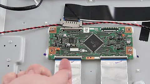 Vizio E600i-B3 TV Repair Kit - How to Replace the T-con, Main and Power Supply Board