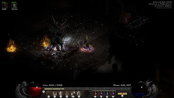 Diablo II: Killing Diablo Clone with a Lvl 88 Trapsin Anni 20/15/5