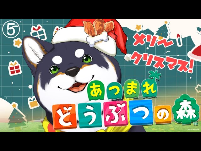 【あつ森】ローンが増えたよ！やったねしばちゃん　5日目【にじさんじ/黒井しば】のサムネイル