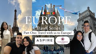 EUROPE Travel Series (Part One)  YVR to CDG, Airport Lounges & Plane Ride!