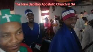 Mahodimong ho ya halalela. The new babillon Apostolic Church in SA