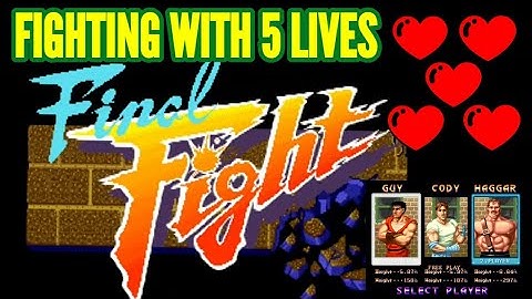 Final Fight, Fighting with five lives #04 capcom beat em up bundle