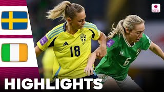 Sweden vs Ireland | Highlights | Women's Euro Qualifiers 04062024