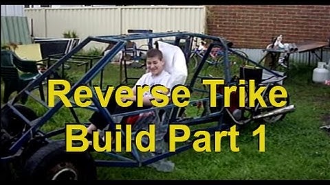 Reverse Trike Build Part 1