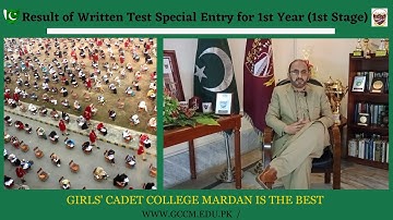 RESULT OF WRITTEN TEST SPECIAL ENTRY FOR 1st YEAR (1st STAGE) SESSION 2022-23