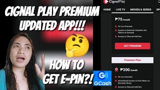 HOW TO GET CIGNAL PLAY PREMIUM E-PIN (FULL TUTORIAL) | UPDATED VERSION screenshot 5