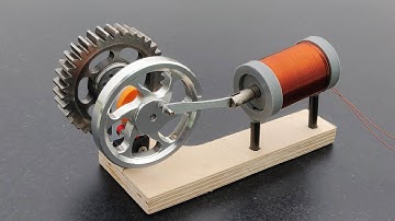 Making Big Cylinder Engine Using Magnets