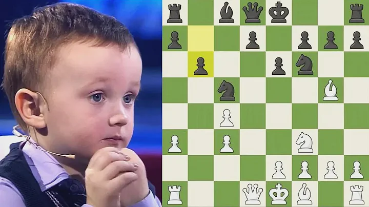 3-Year-Old Prodigy Takes on Chess Legend Anatoly Karpov