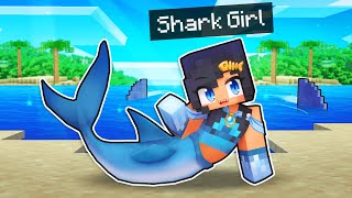 Playing As A Shark Girl In Minecraft