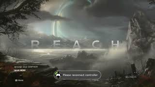 Halo Reach Menu theme+Title screen rain extended.