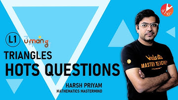 Triangles - 1 | HOTS Questions | CBSE Class 10 Maths | Chapter 6 | NCERT Questions