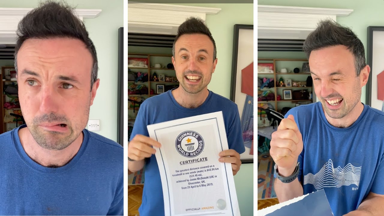 It's official, Guinness World Record Holder 😮