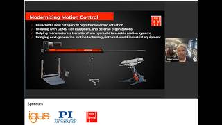 The Future of Motion Control | Design News Webinar Featuring RISE Robotics, PI & igus