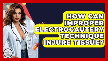 How Can Improper Electrocautery Technique Injure Tissue? - The Operating Table
