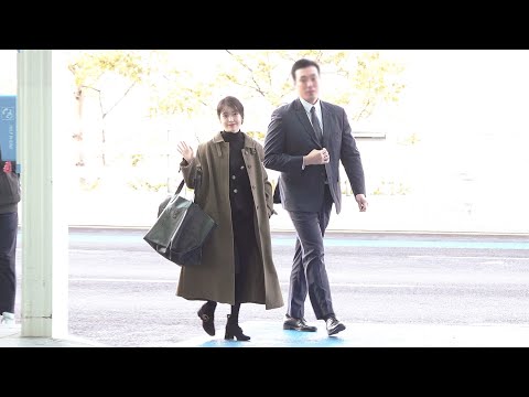 12/26/19 IU Departure | Incheon Airport Fancam · Bimong