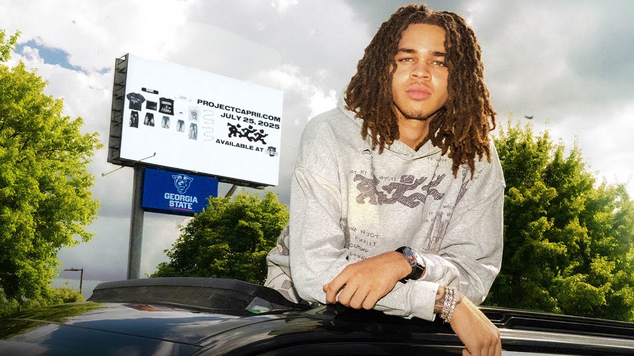 I bought a billboard for my clothing brand at 19
