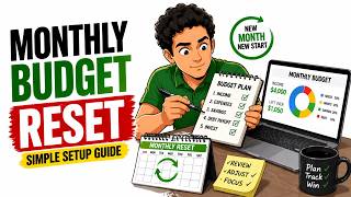 Monthly Budget Reset System (Simple Setup Guide That Fixes Overspending) Profile