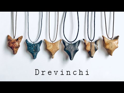 Резьба по дереву. Деревянная лиса. Carving wood. Wooden fox. DIY