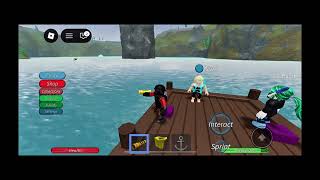 Using suits which have their own places in Scuba Diving at Quill lake in Roblox