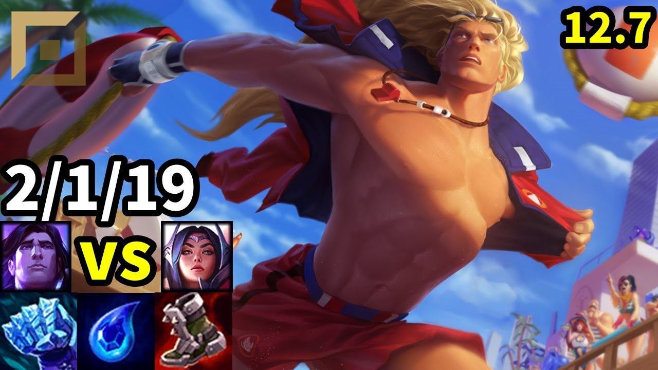 Taric Top vs Irelia - KR Challenger | Patch 12.7
