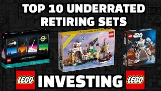 TOP 10 UNDERRATED Retiring LEGO Sets you should Invest in! | How to make MONEY selling LEGO | (2024)