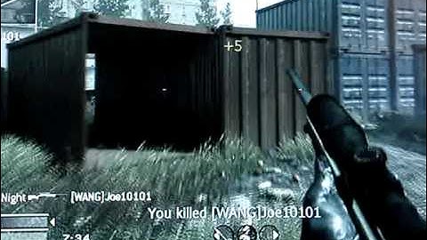 COD4 Quickscope Sniping