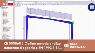 KB 000868 | Ogólna metoda analizy stateczności zgodnie z EN 1993-1-1 i wyboczenia w ...