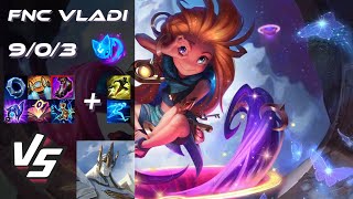 Fnatic Vladi MID Zoe vs Galio - EU Challenger Patch 26.7