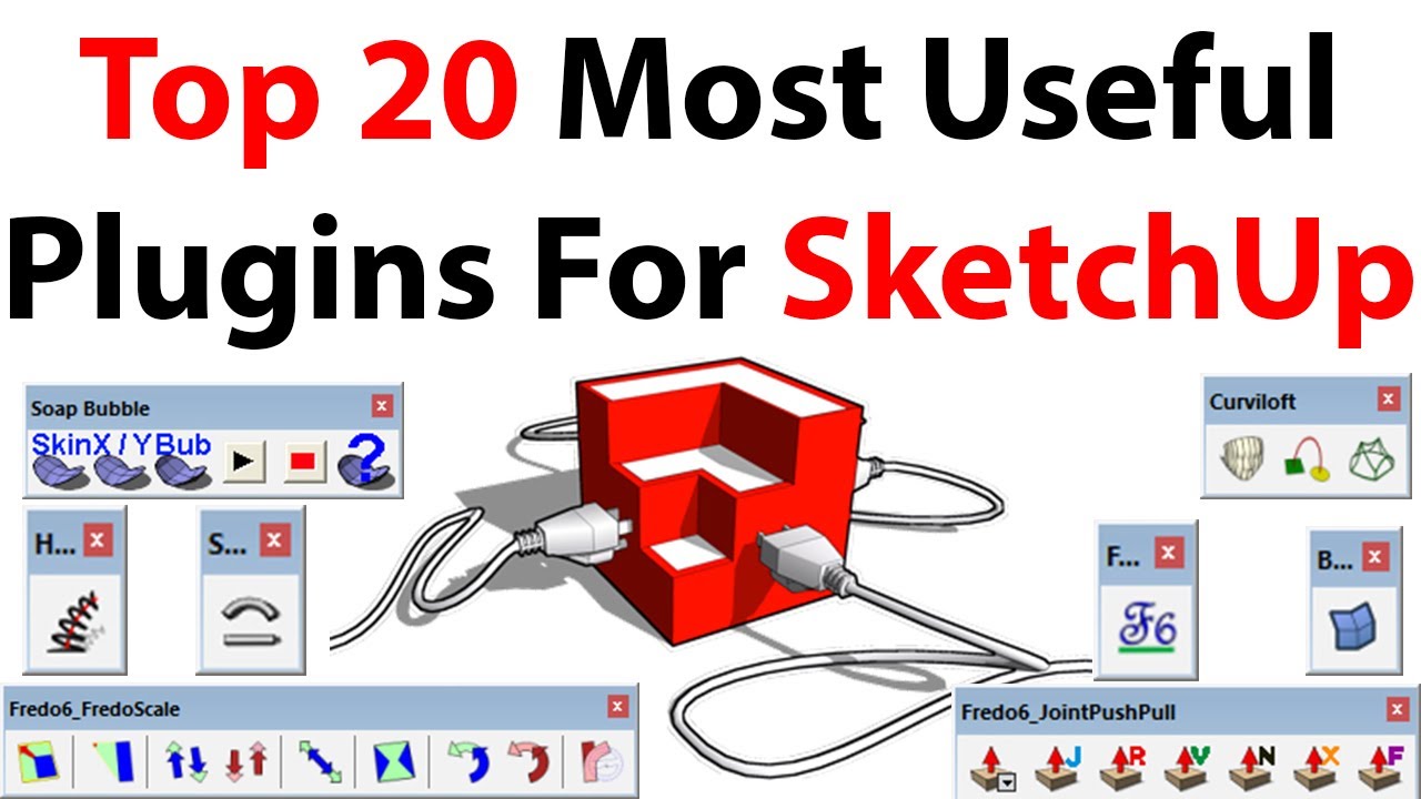 Top 9 Sketchup Plugins Addons  Extensions  Architecture  Design