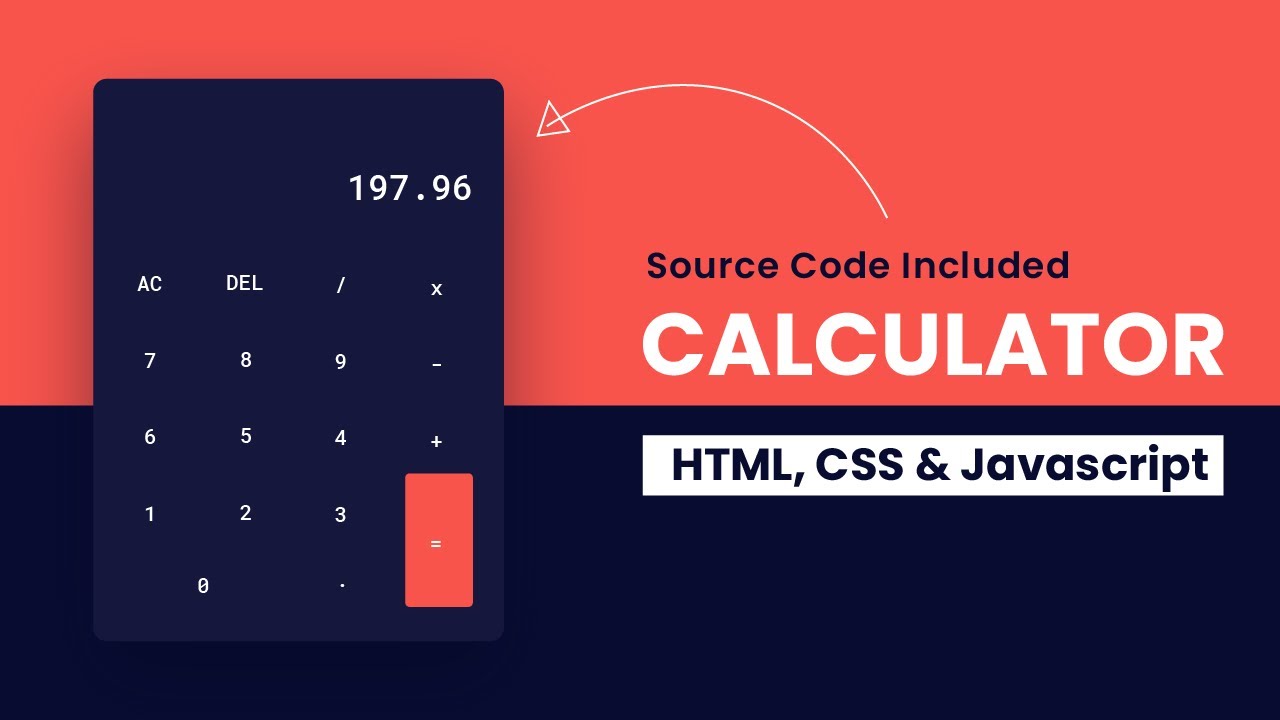 Simple online calculator using HTML and Javascript