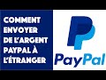 Comment envoyer de largent paypal  ltranger 